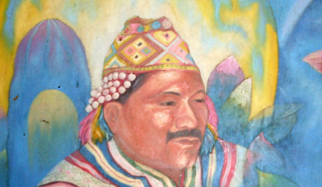 Pintura retrato del maestro Orlando Vera